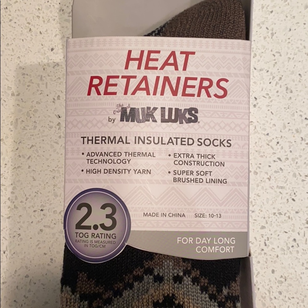 Muk Luks Thermal Insulated Socks